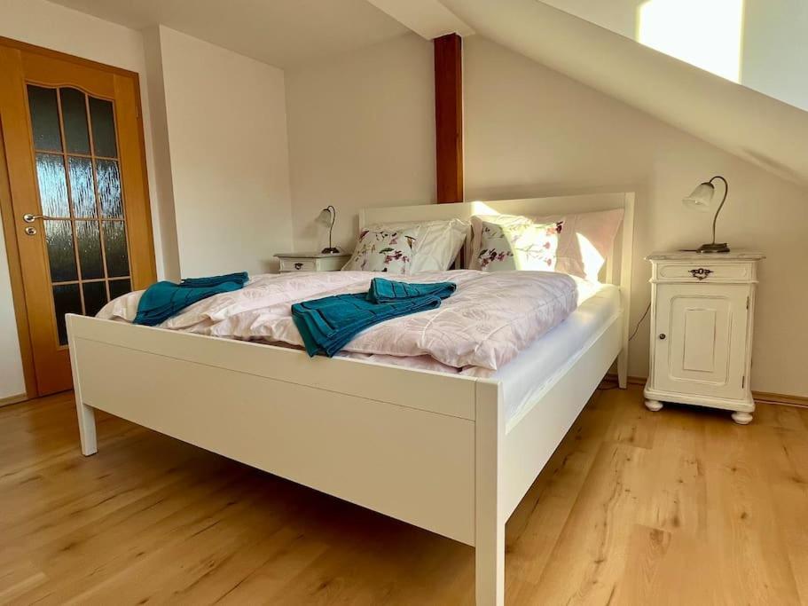 Ferienwohnung Apartman Terasa U Kolonady Poděbrady Exterior foto