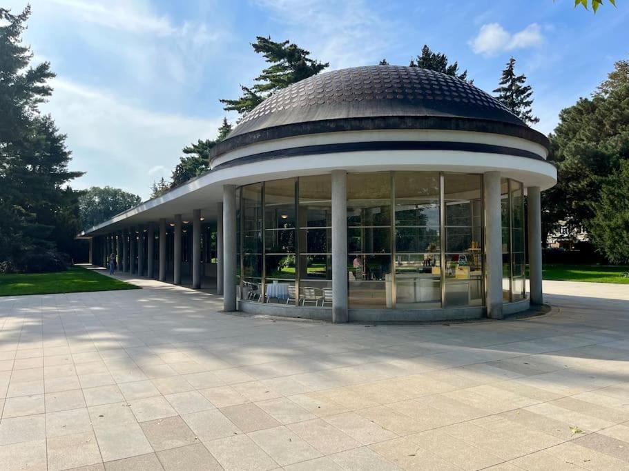 Ferienwohnung Apartman Terasa U Kolonady Poděbrady Exterior foto